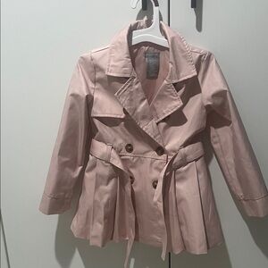 Tahari Blush Satin Coat super stylish